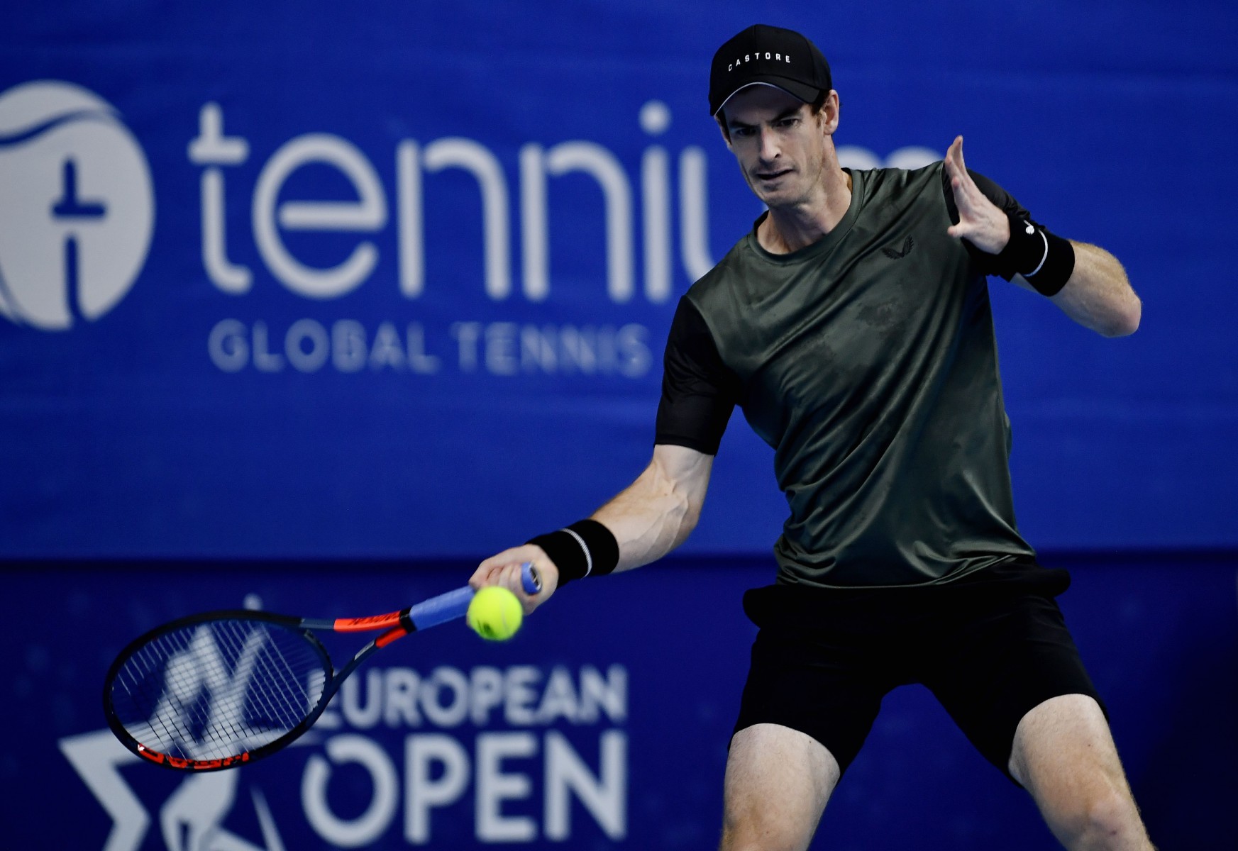 , Andy Murray makes European Open second round but could quit if wife Kim gives birth