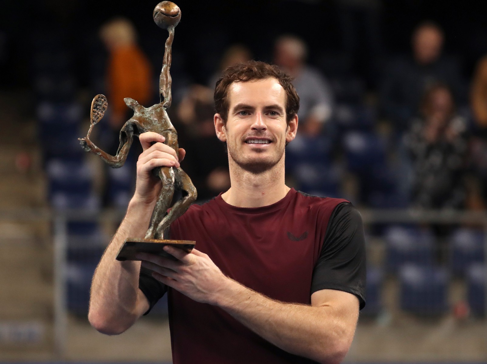 , Andy Murray breaks down in tears as he wins European Open to complete astonishing comeback after hip surgery