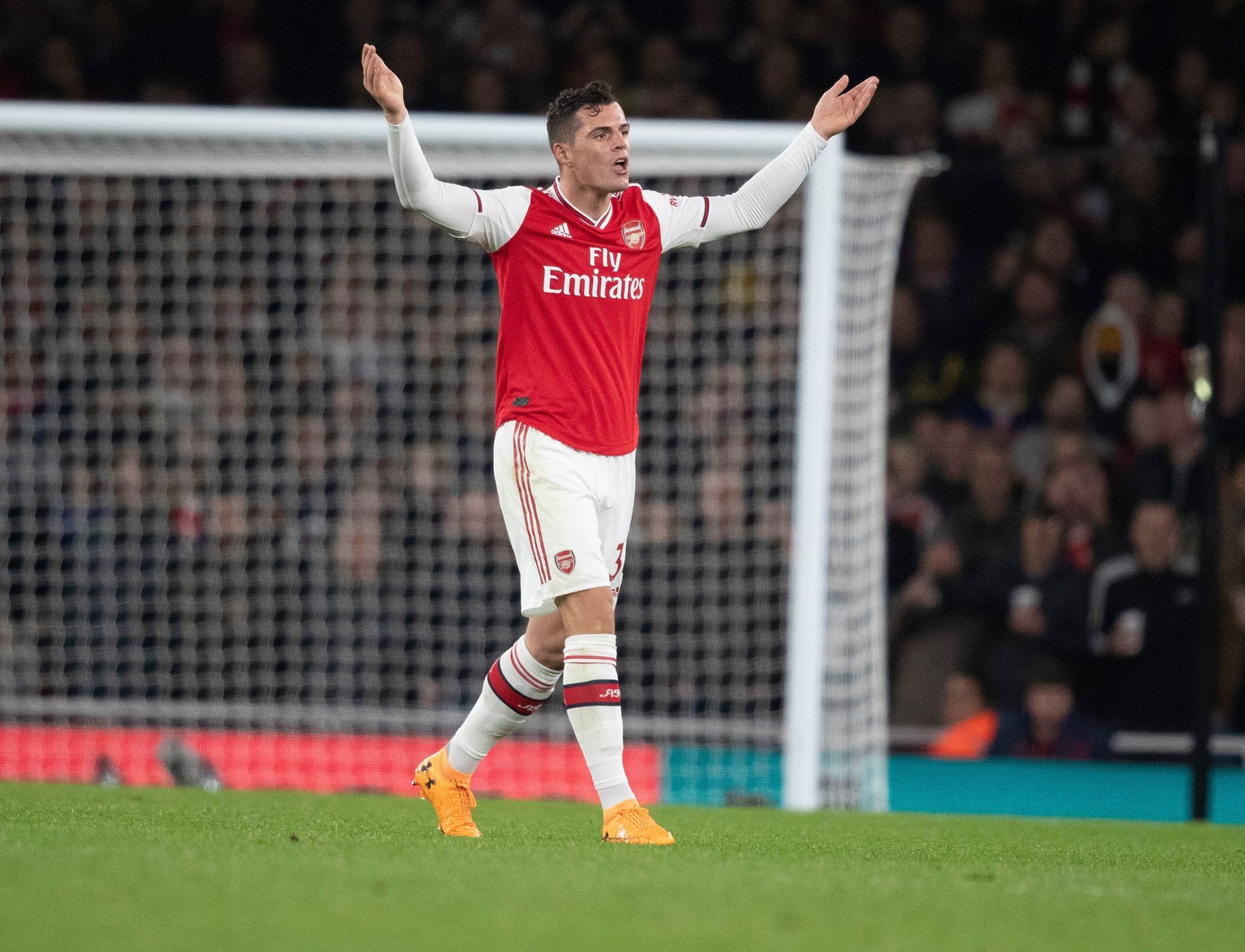 , Arsenal fans demand Guendouzi be made captain after Xhaka meltdown as 20-year-old has drive, determination and urgency