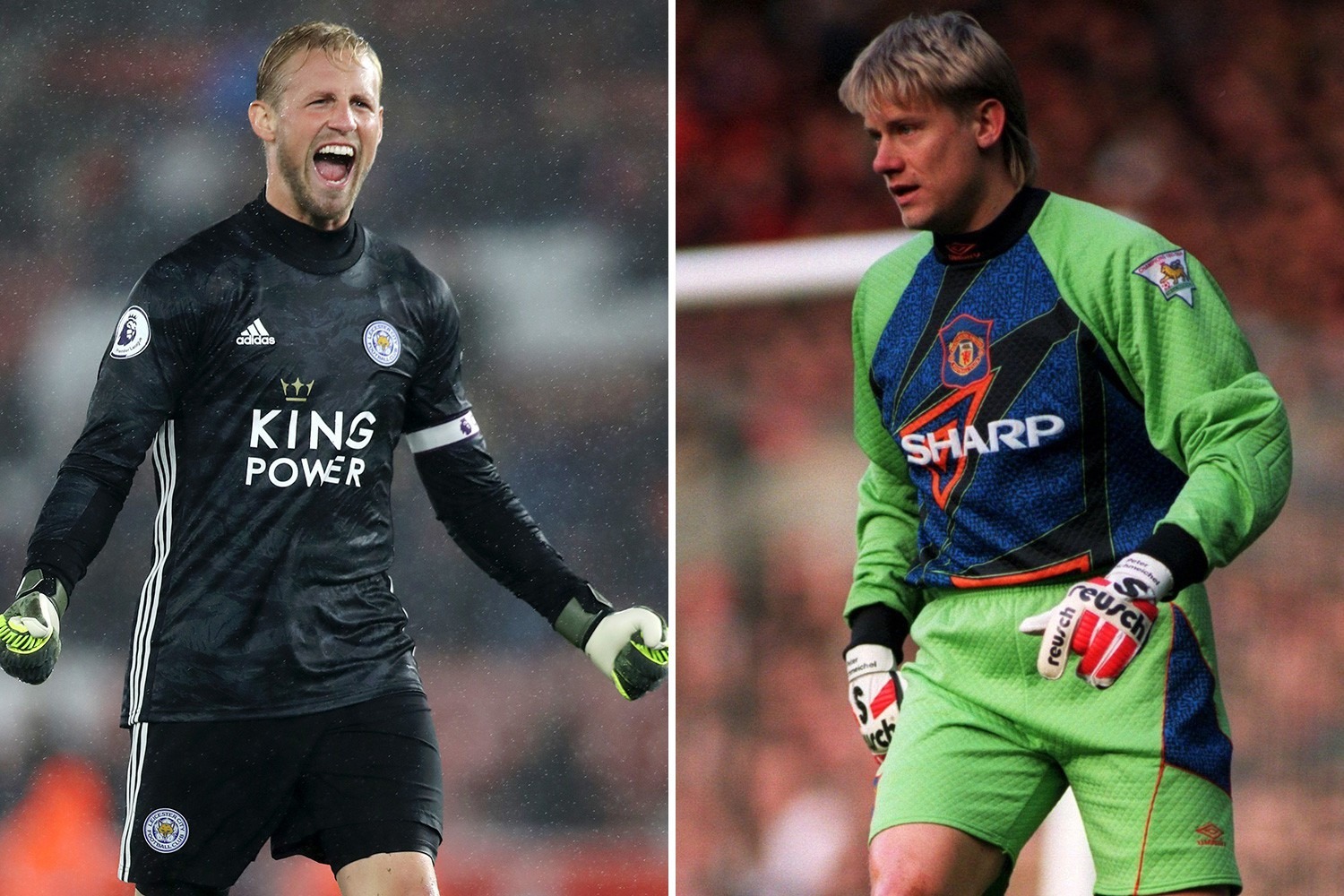 , Emotional Man Utd legend Peter Schmeichel proud of son Kasper for equalling his goalkeeper record in 9-0 Leicester win