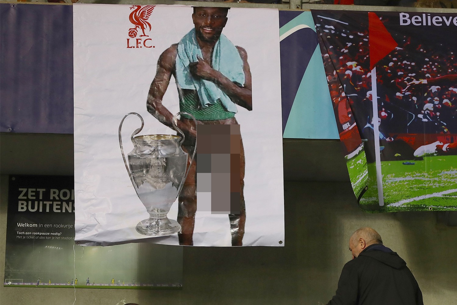 , Liverpool condemn own fans after obscene racist banner of Divock Origi mars victory against Genk