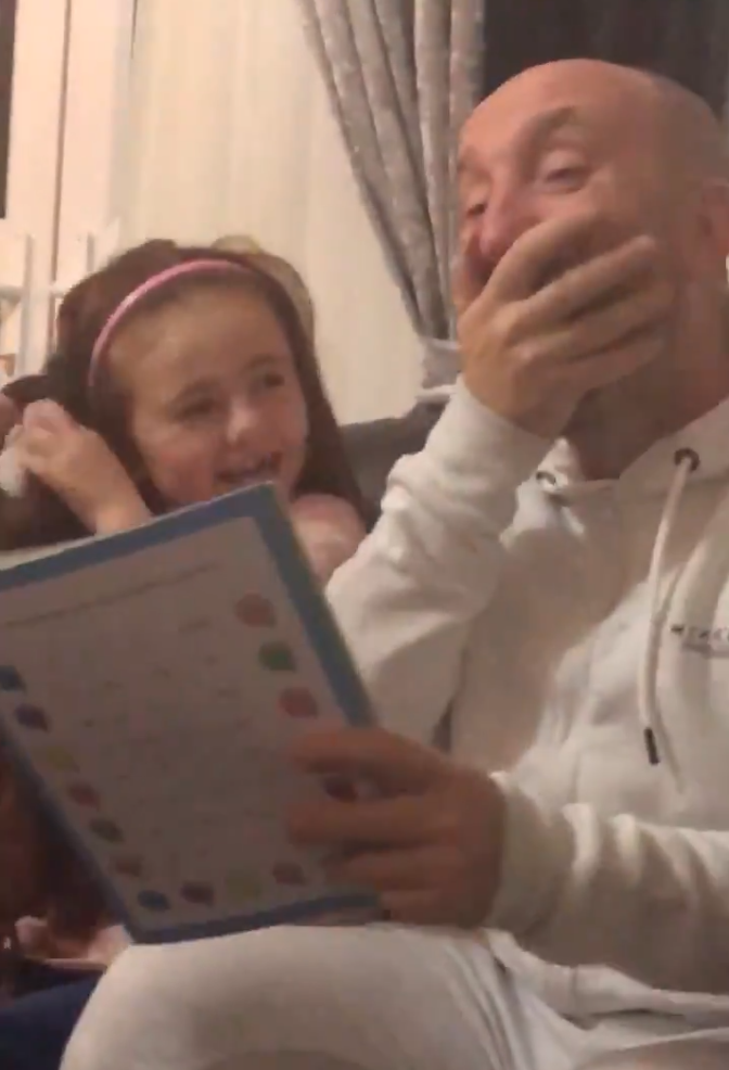 Emily's dad couldn't believe the response