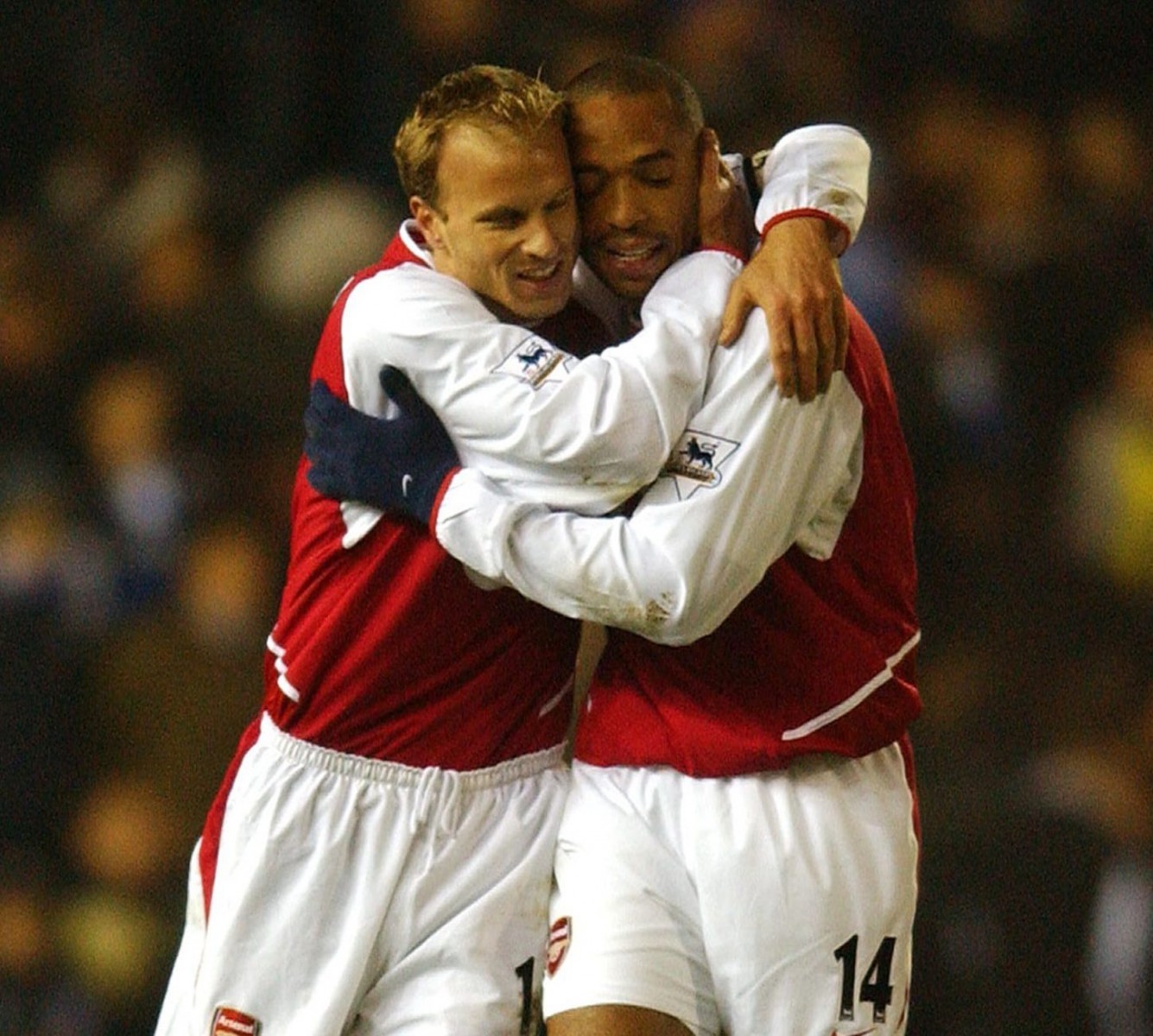 Thierry Henry and Dennis Bergkamp were legendary strikepartners during Arsenal's golden age under Arsene Wenger