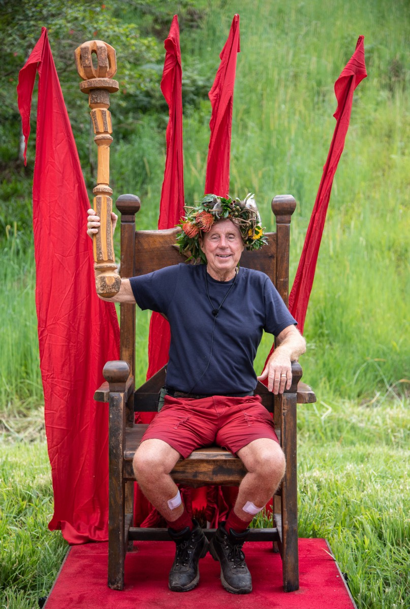 Redknapp was crowned king of the jungle last year