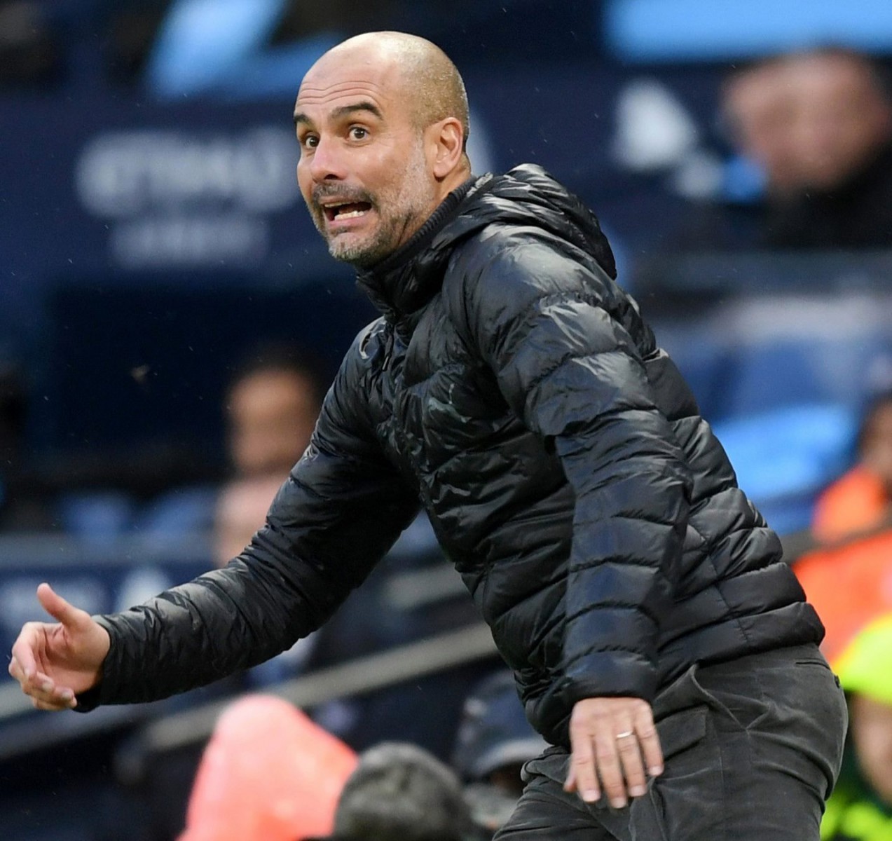 Man city boss Pep Guardiola cannot afford a slip-up at Anfield next Sunday or Liverpool will be overwhelming title favourites