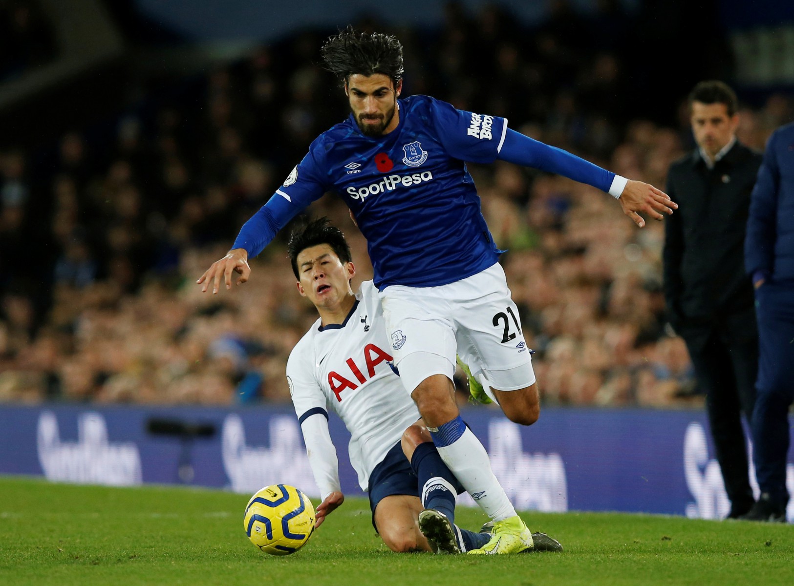 , Son should NOT have been sent off for challenge on Evertons Andre Gomes and VAR would have prevented the red card