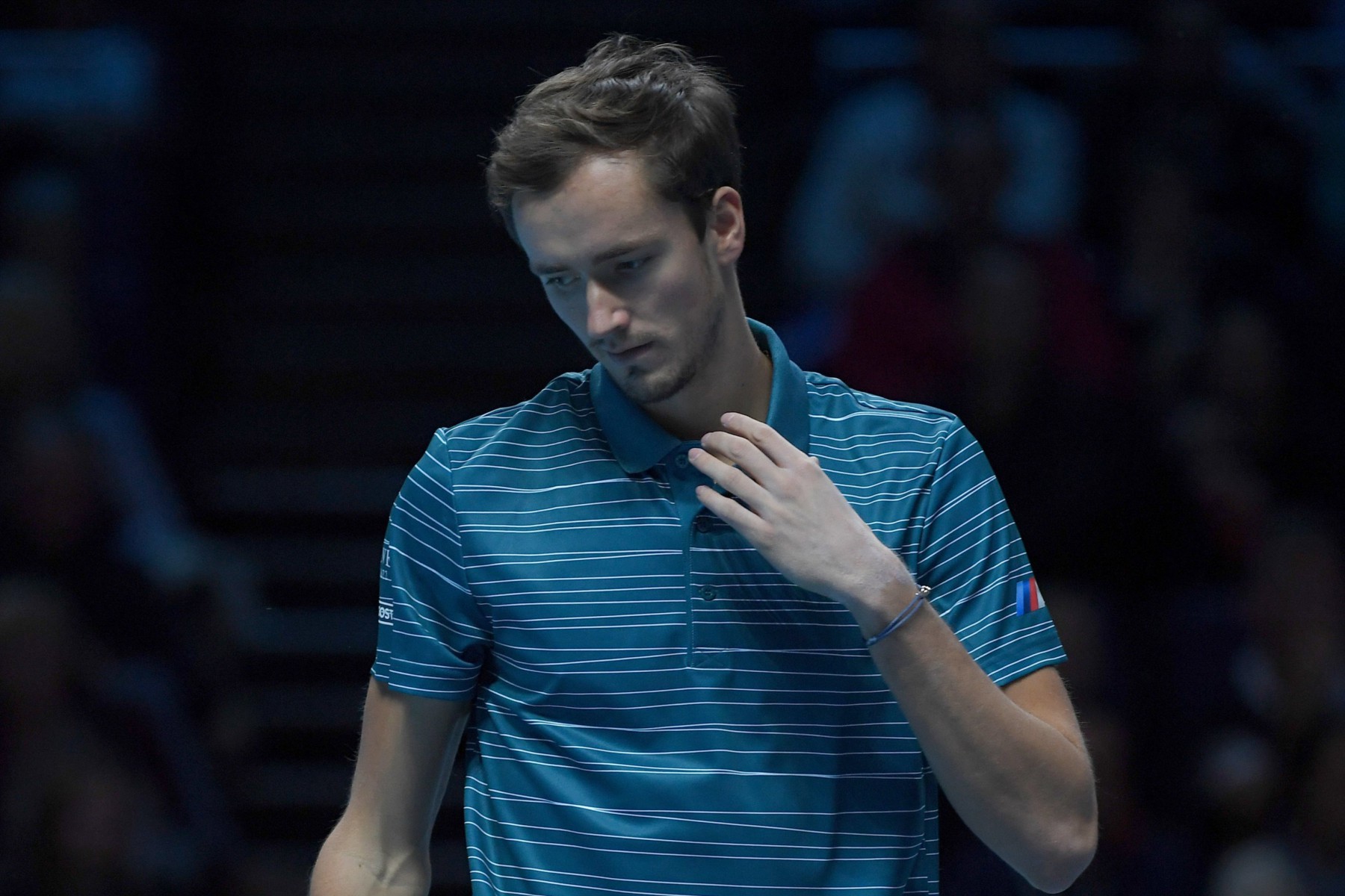 Russian Medvedev admitted he was lacking both physical and mental energy on court