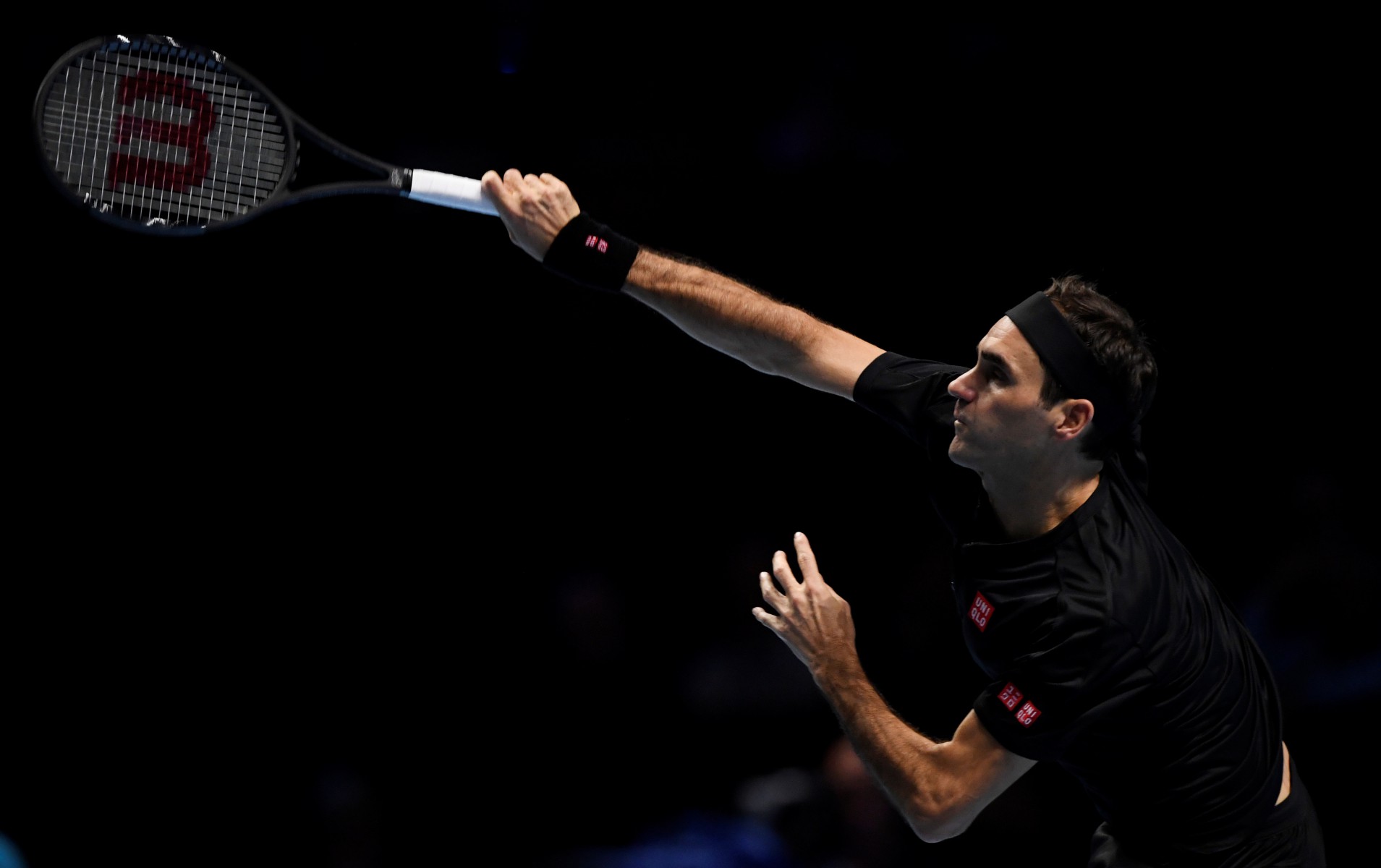 , Tennis fans left baffled by ATP Finals speed gun showing Federer serving 5mph SLOWER and other random results