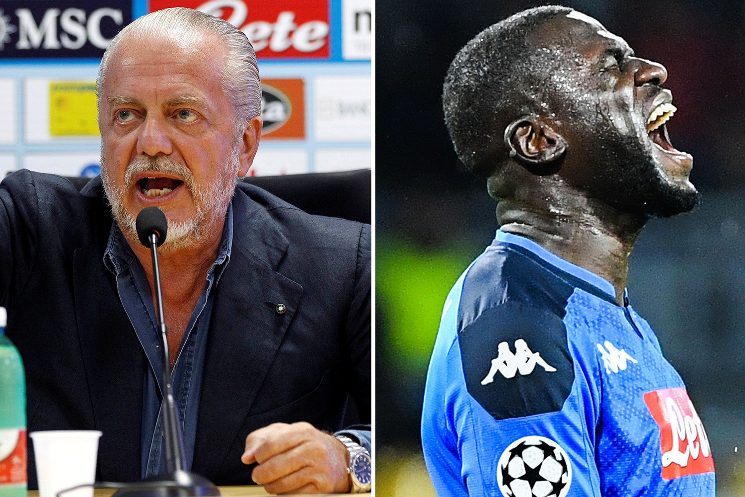 , Napoli president looking to freeze salaries, dock 25% of wages, and sell star names including Koulibaly after mutiny