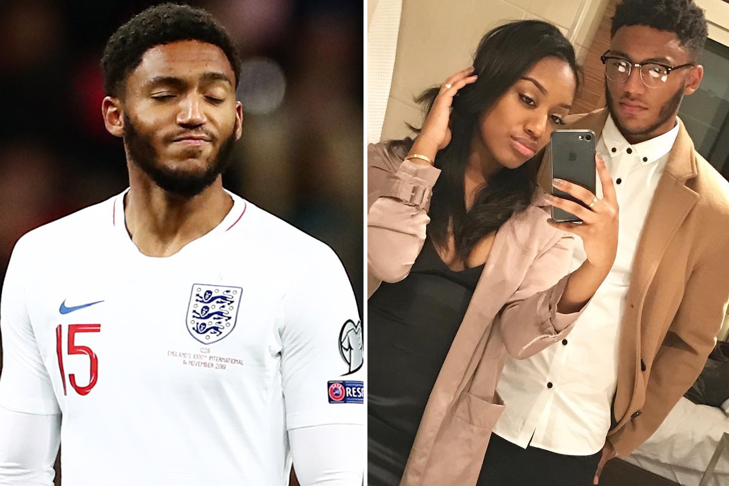 , Gomez devastated by England fans booing as it emerges his fiancee Tamara and baby son watched from Wembley stands