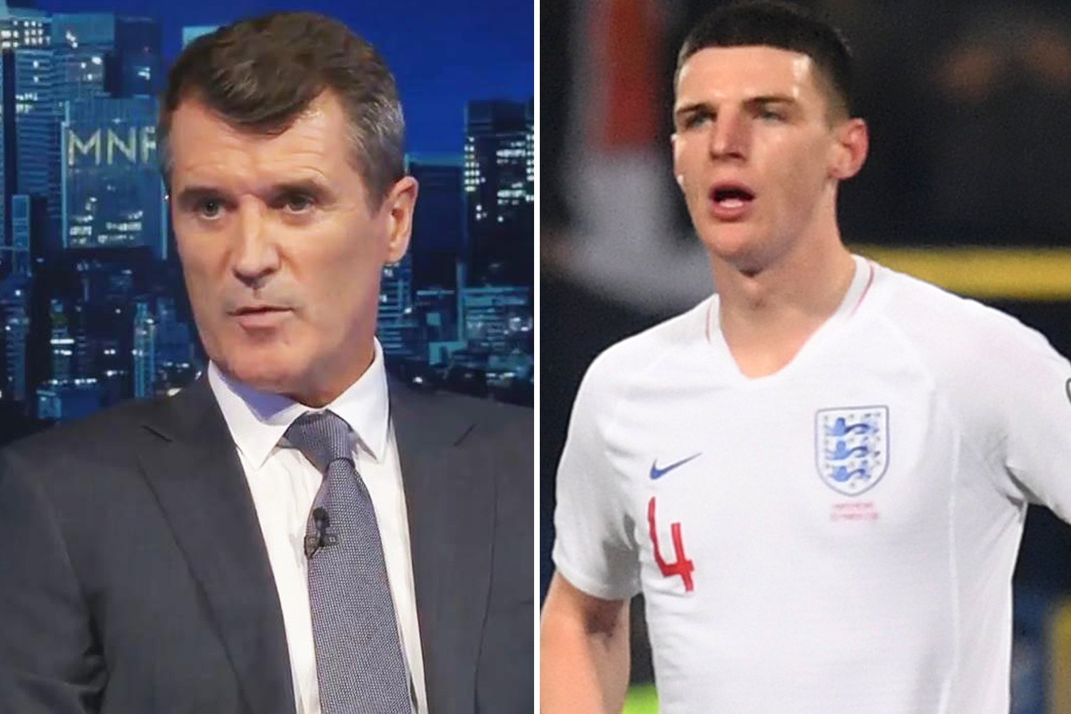 , Keanes brutal assessment of sloppy Declan Rice as he says Man Utd transfer target has played his way out the team
