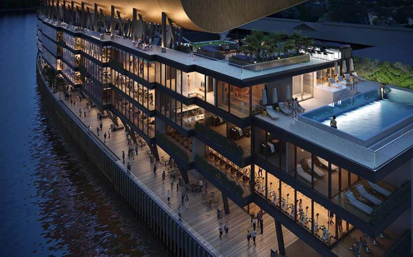 , Fulham release design for Craven Cottage overhaul with new stand to house gym, restaurants and SWIMMING POOL