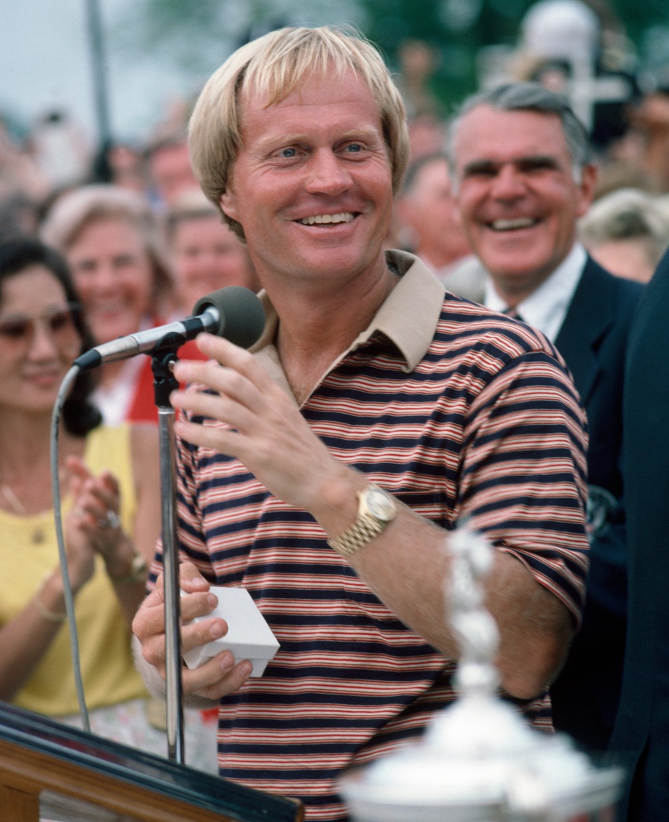 Jack Nicklaus won the last 12 of his 18 Majors after Rolex gave him the 18-Karat Day-Date watch