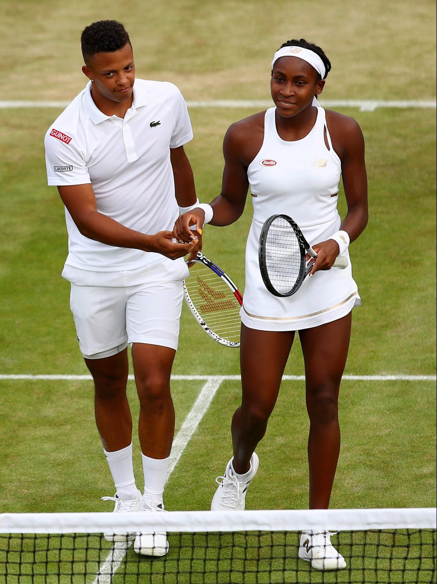 Clarke teamed up for the Wimbledon mixed doubles with American sensation Coco Gauff but the pair were beaten in the first round