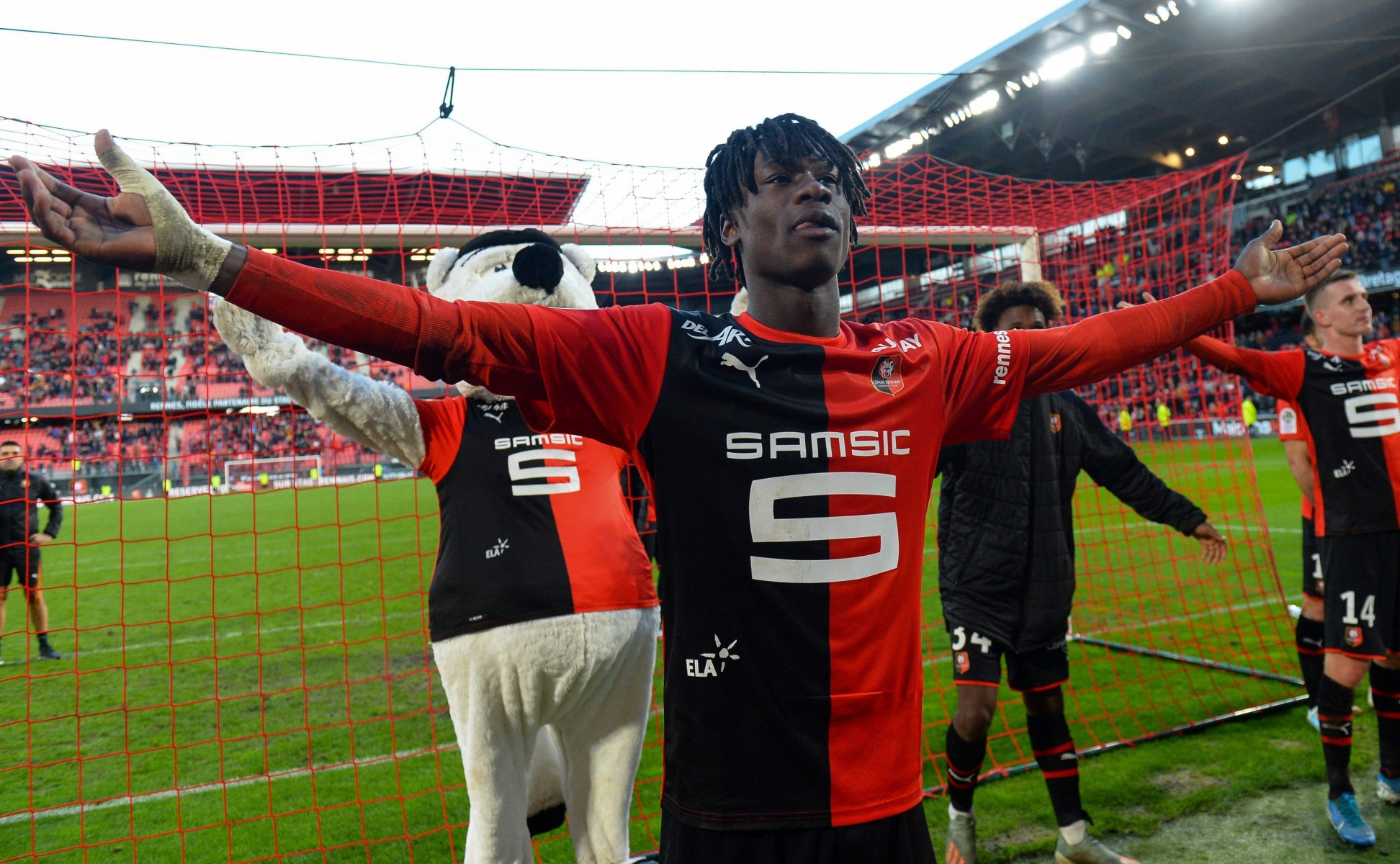 Rennes star Eduardo Camavinga has a 84m price tag on his shoulders