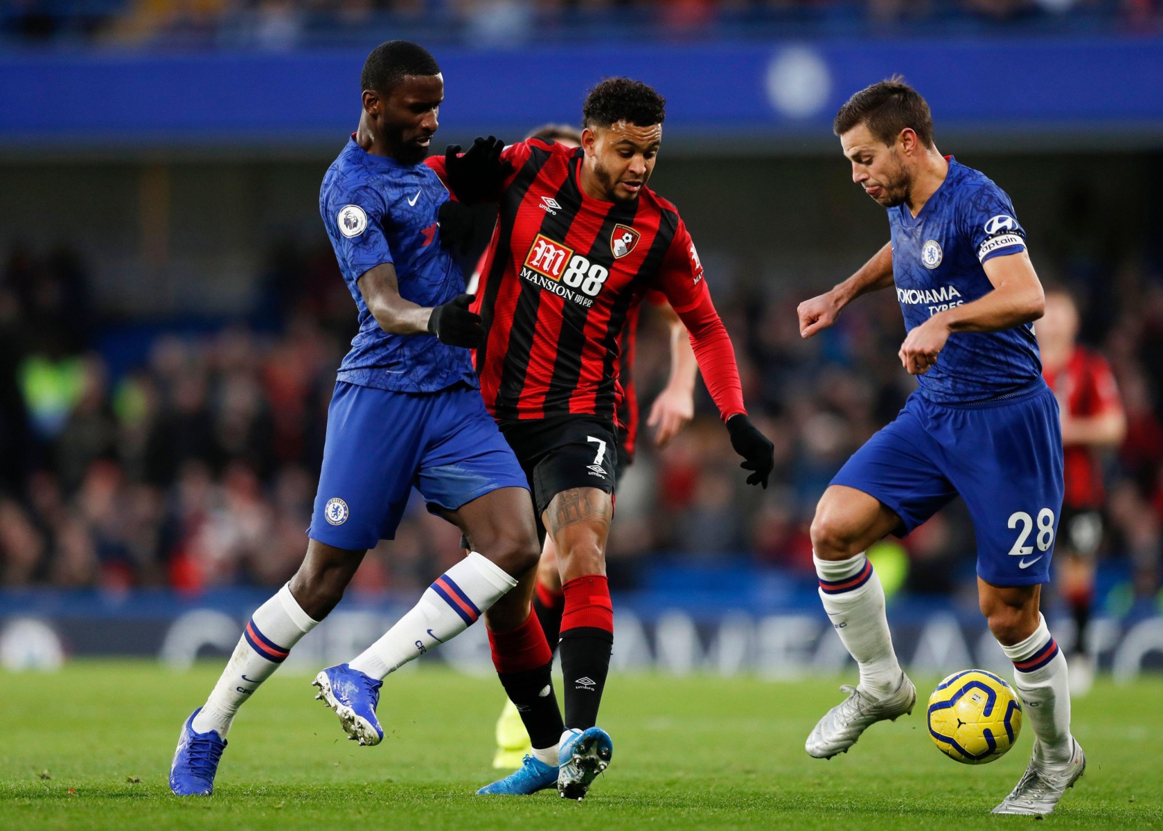 , Chelsea ratings: Ruthless Rudiger led from the back while Emerson made Chilwell transfer look a must in Bournemouth loss