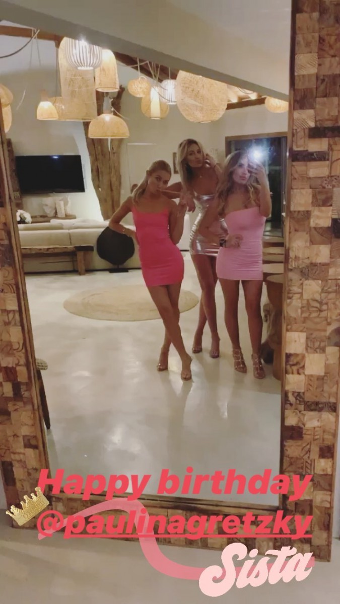 , Paulina Gretzky posts sexy bikini picture sparking loved-up response from fiance Dustin Johnson