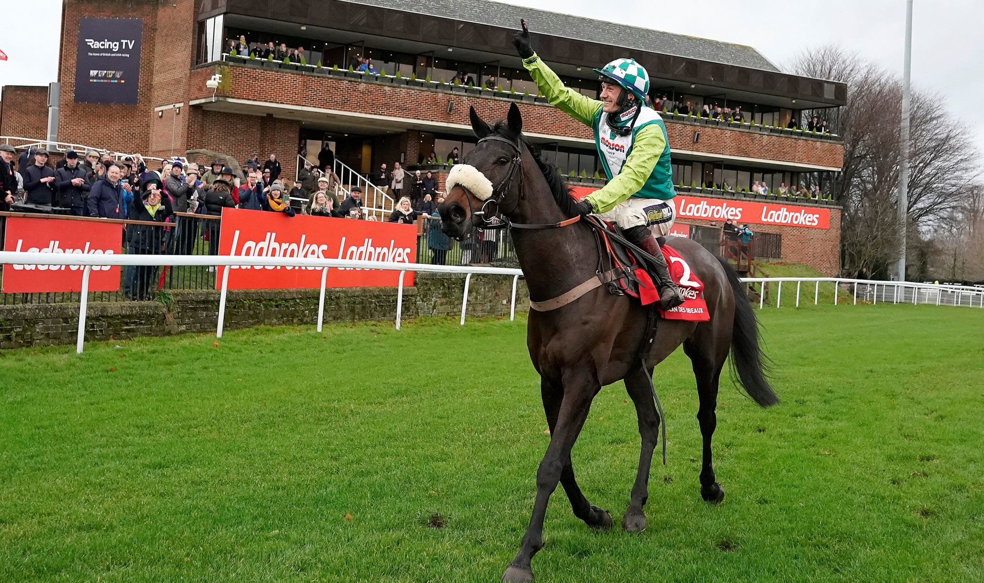 , Our man Sam Twiston-Davies reflects on winning the King George aboard Clan Des Obeaux