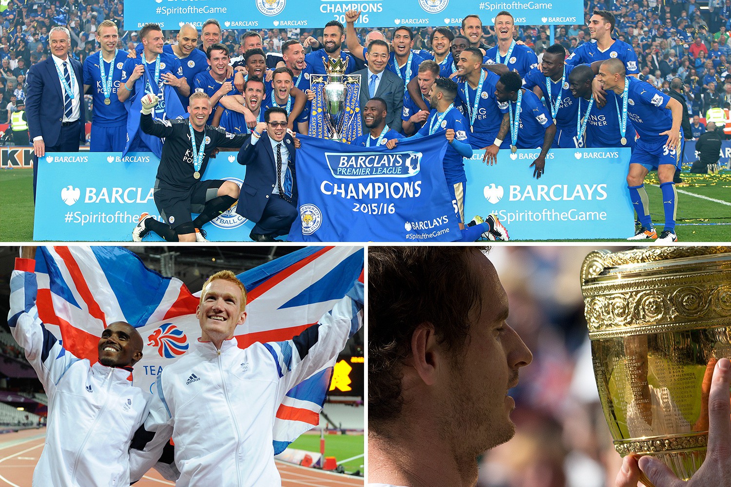 , From Leicesters 5,000-1 Prem win to Murrays Wimbledon triumph Dave Kidd picks his sporting moments of the decade
