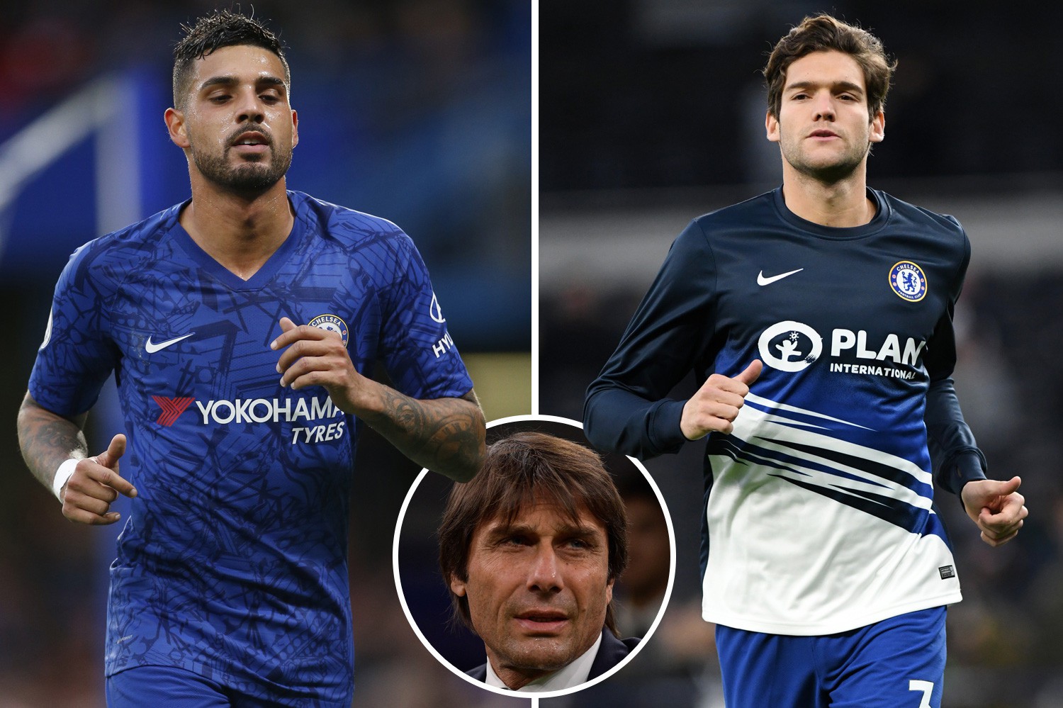 , Chelsea duo Emerson Palmieri and Marcos Alonso wanted by Antonio Contes Inter Milan in transfer window