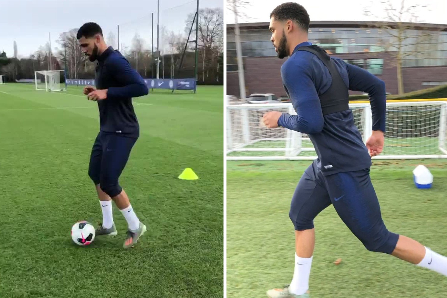 , Loftus-Cheek in welcome Chelsea injury update as he does running and passing drills at Cobham after Achilles setbacks