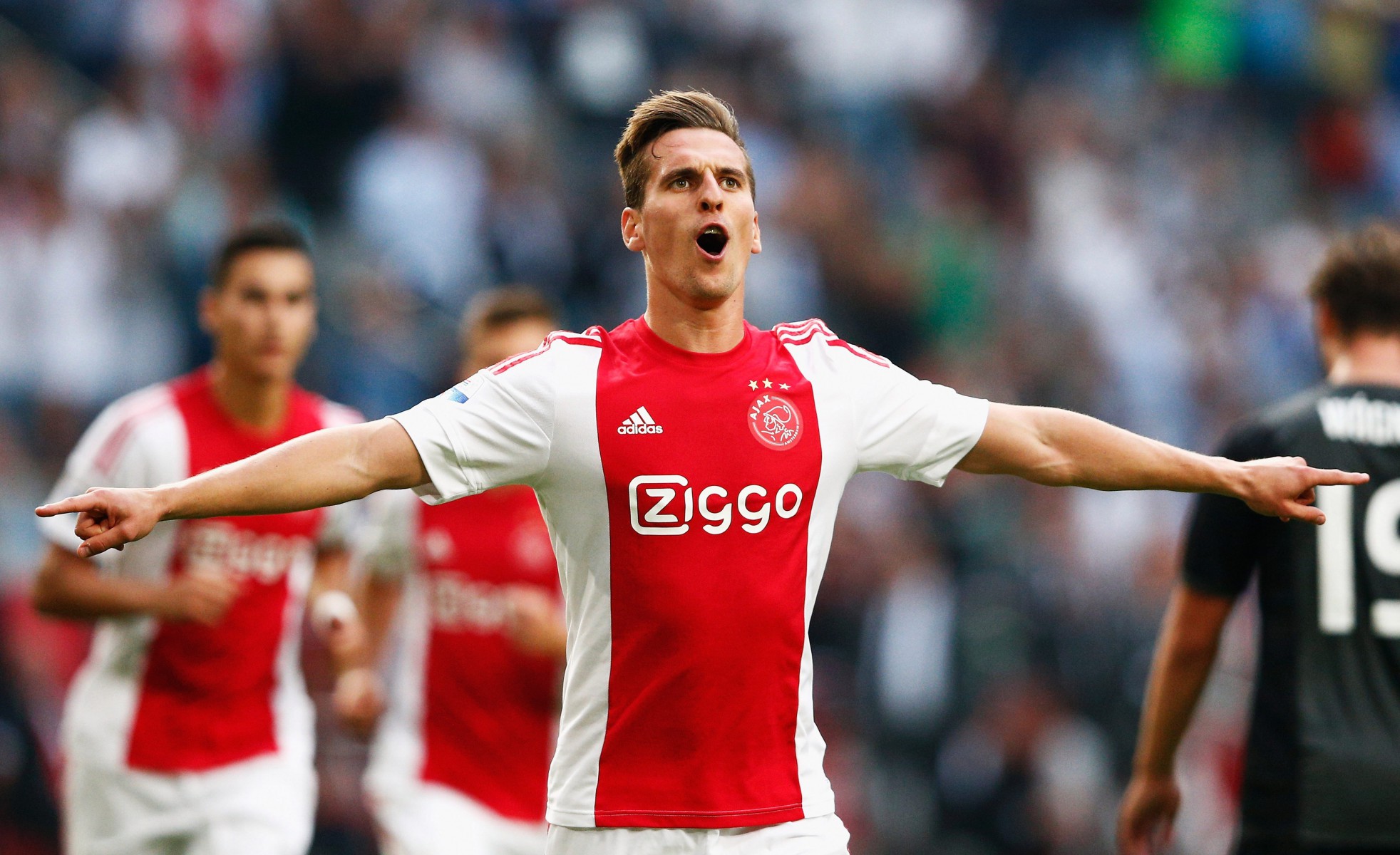 At Ajax Milik found his feet after disappointment at Bayer Leverkusen