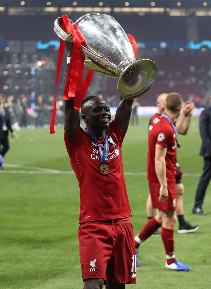 Mane enjoyed a stunning 2019 which saw him score 31 goals and win the Champions League, Super Cup and Club World Cup