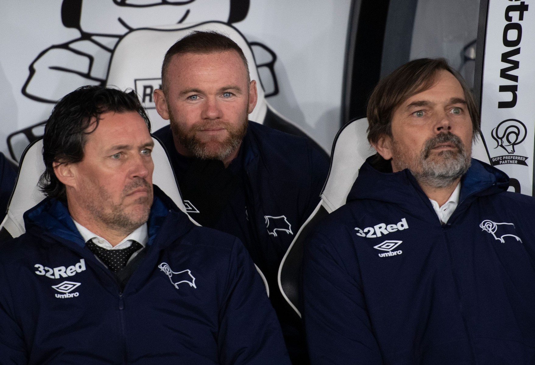 Rooney has been happy to listen and learn from Phillip Cocu as a coach at Derby