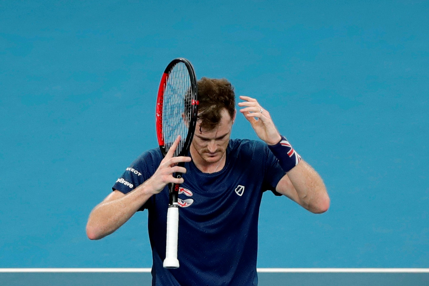 , Great Britain crash out of ATP Cup to Australia as heartbroken Jamie Murray kicks himself for missing ridiculous shot