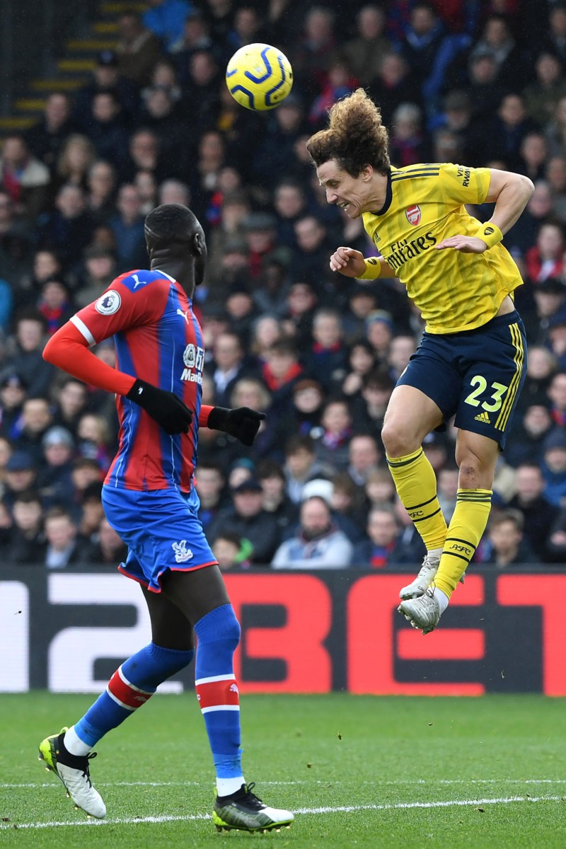 , Arsenal player ratings: Aubameyang goes from hero to zero as David Luiz leads defence in Crystal Palace draw