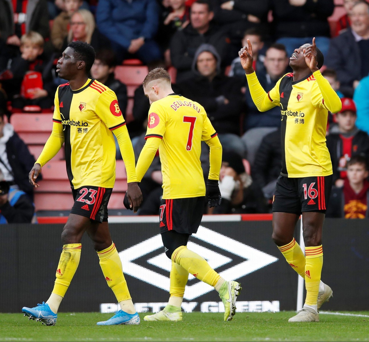 Things are looking up for Abdoulaye Doucoure after his pivotal role in lifting Watford out of the drop zone under new boss Nigel Pearson