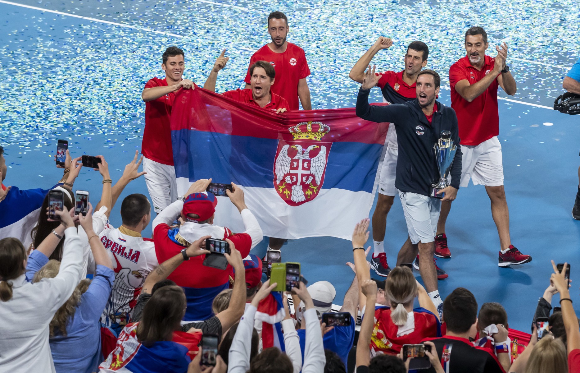 History is made as Serbia hail victory over Spain in the final at Sydney