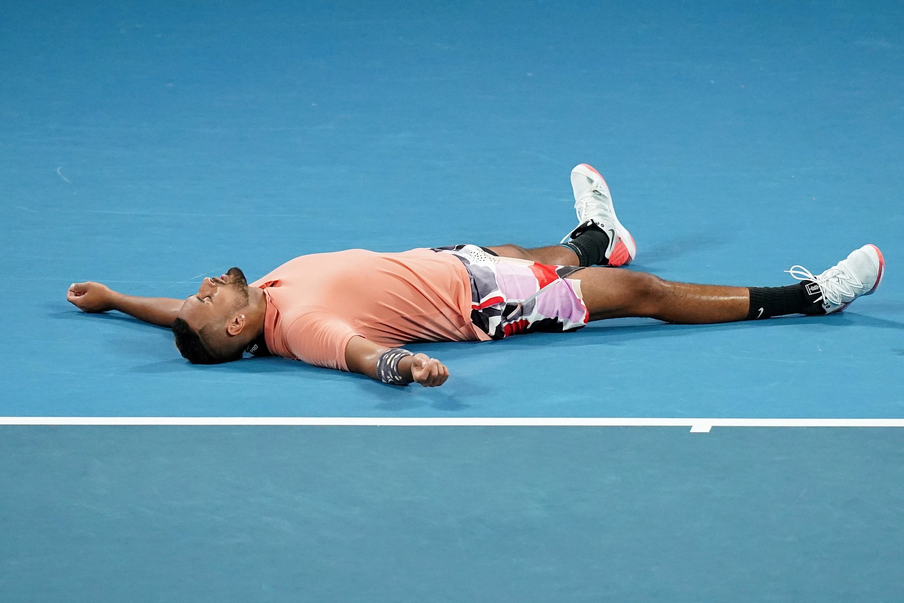 , Nick Kyrgios brands umpire stupid in furious row over handing bloodied towel to ballboy as he sets up Nadal clash