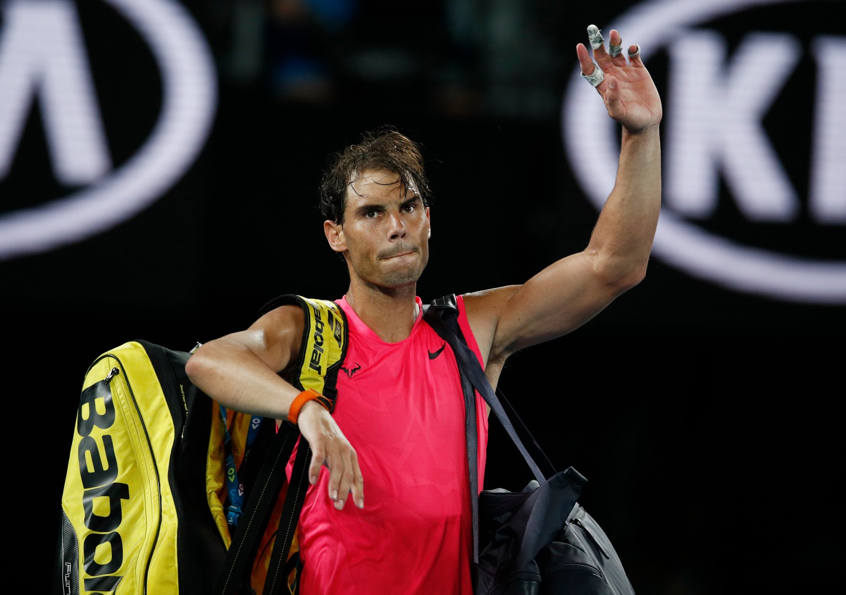 Nadal was forced to wave goodbye to Melbourne at the quarter-final stage for the second time in three years