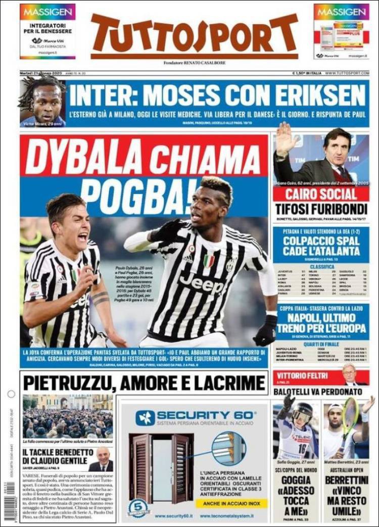 , Paulo Dybala makes Paul Pogba transfer hint with Juventus eyeing return of Man Utd outcast