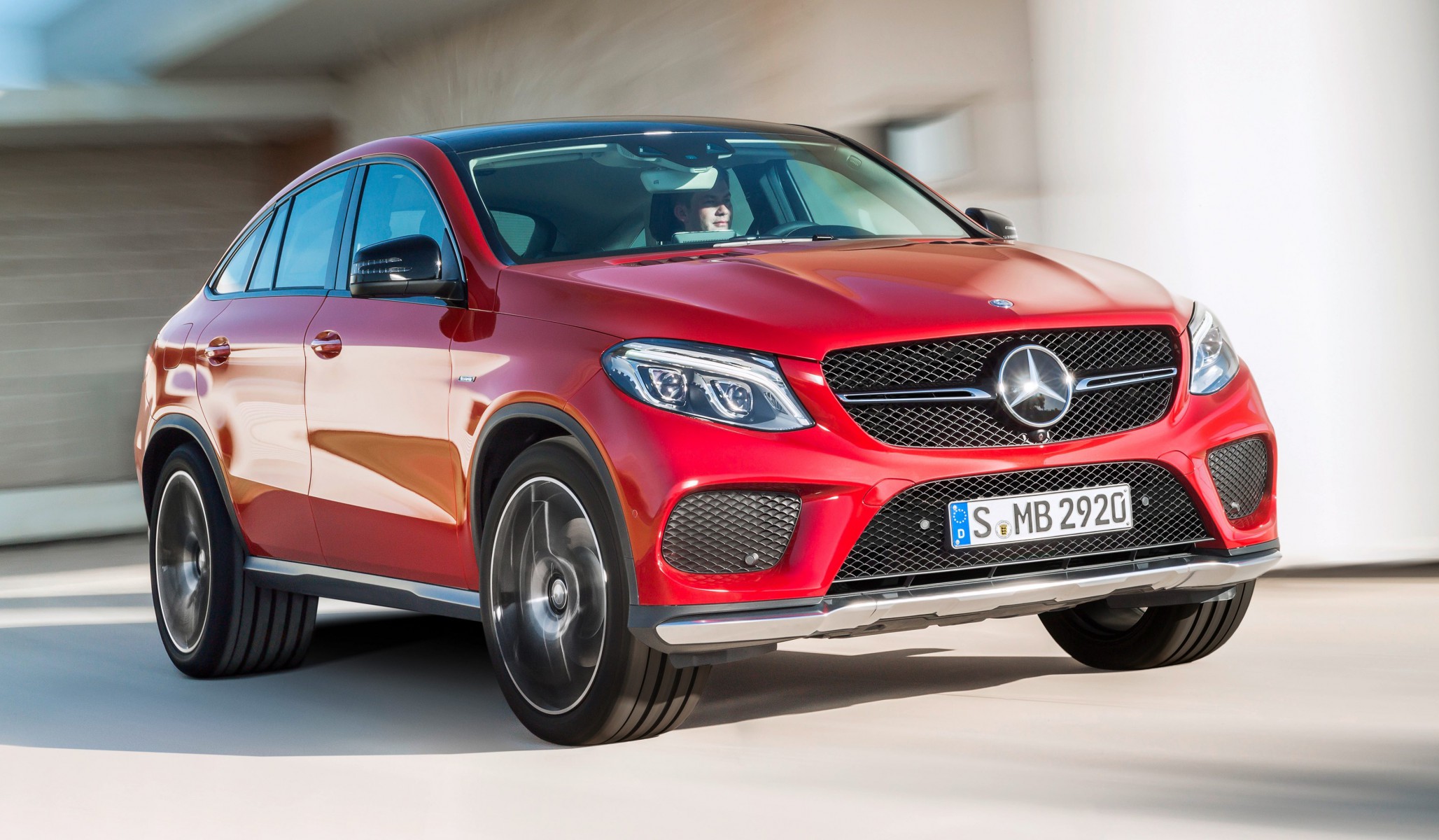 The Mercedes AMG GLE Coupe has a price tag starting at 65k