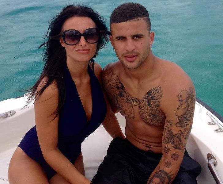 , England star Kyle Walker is revealed as father of model Lauryn Goodmans miracle lovechild