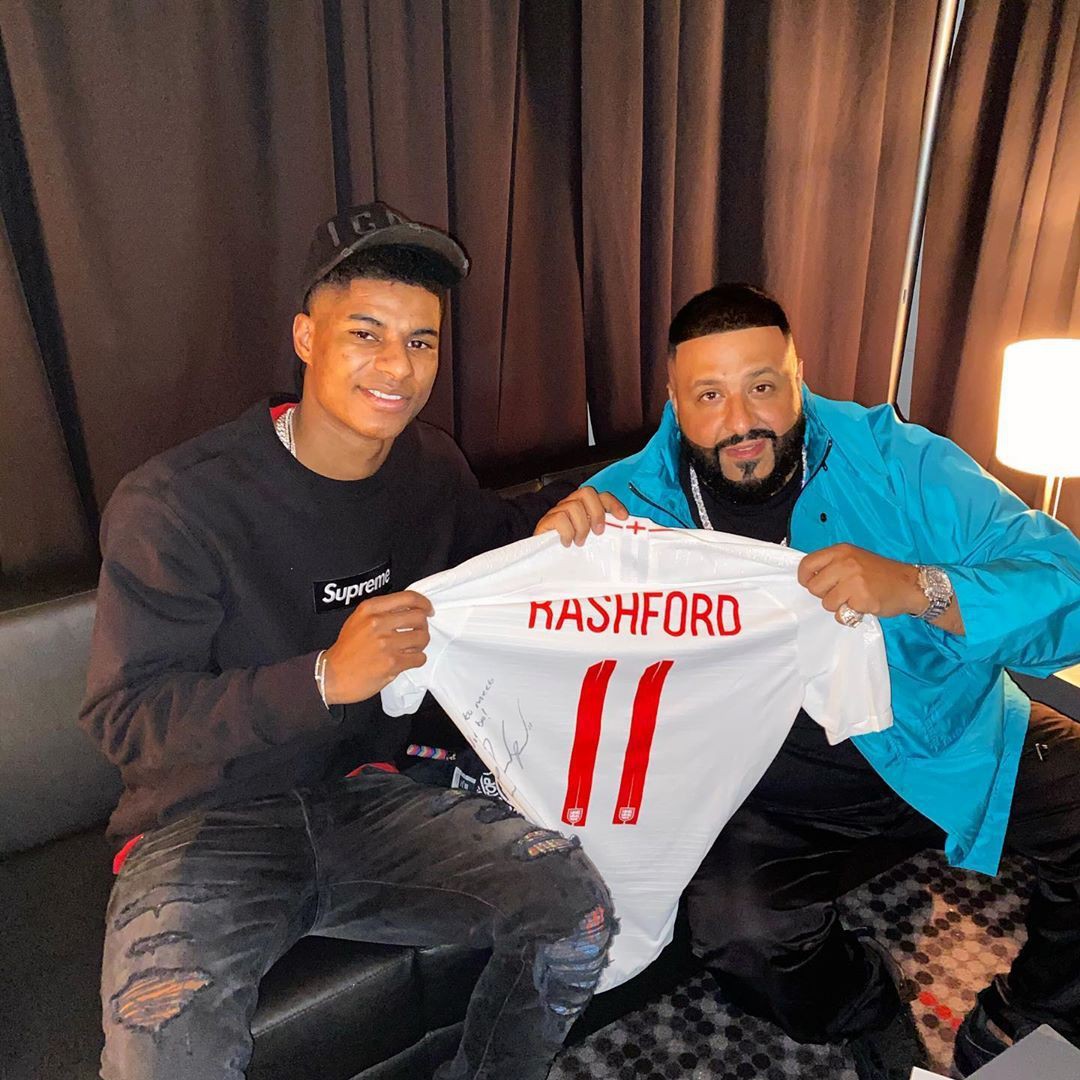 , Marcus Rashford flies out to Miami for Super Bowl 2020 as injured Man Utd star poses for picture with DJ Khaled