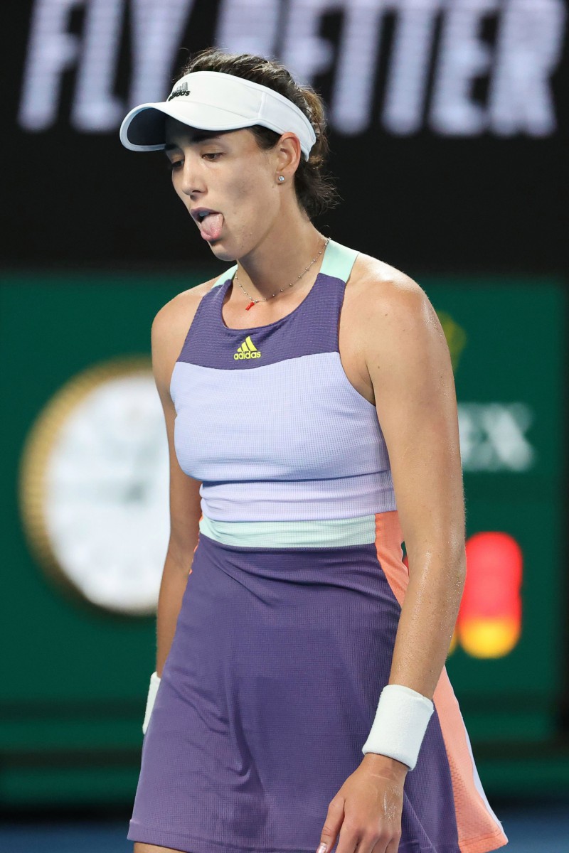 Two-time major champion Muguruza took the first set but was undone by the young American