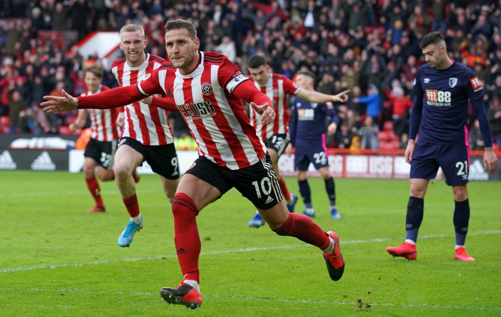 , Sheffield United 2 Bournemouth 1: Lundstrams brilliant late winner puts Blades fifth after fine comeback