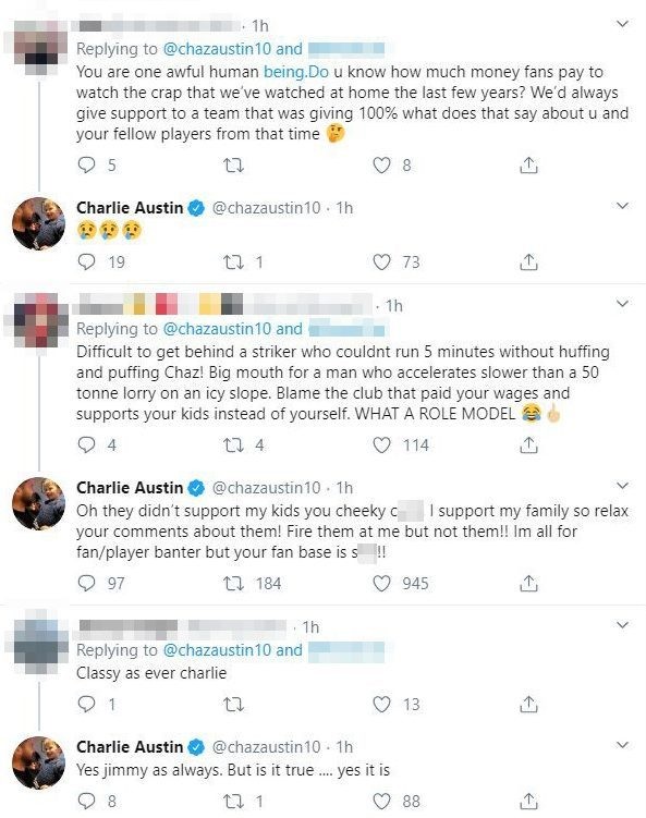 , Charlie Austin launches X-rated Twitter rant blasting Southampton fans s*** and one supporter a cheeky c**t