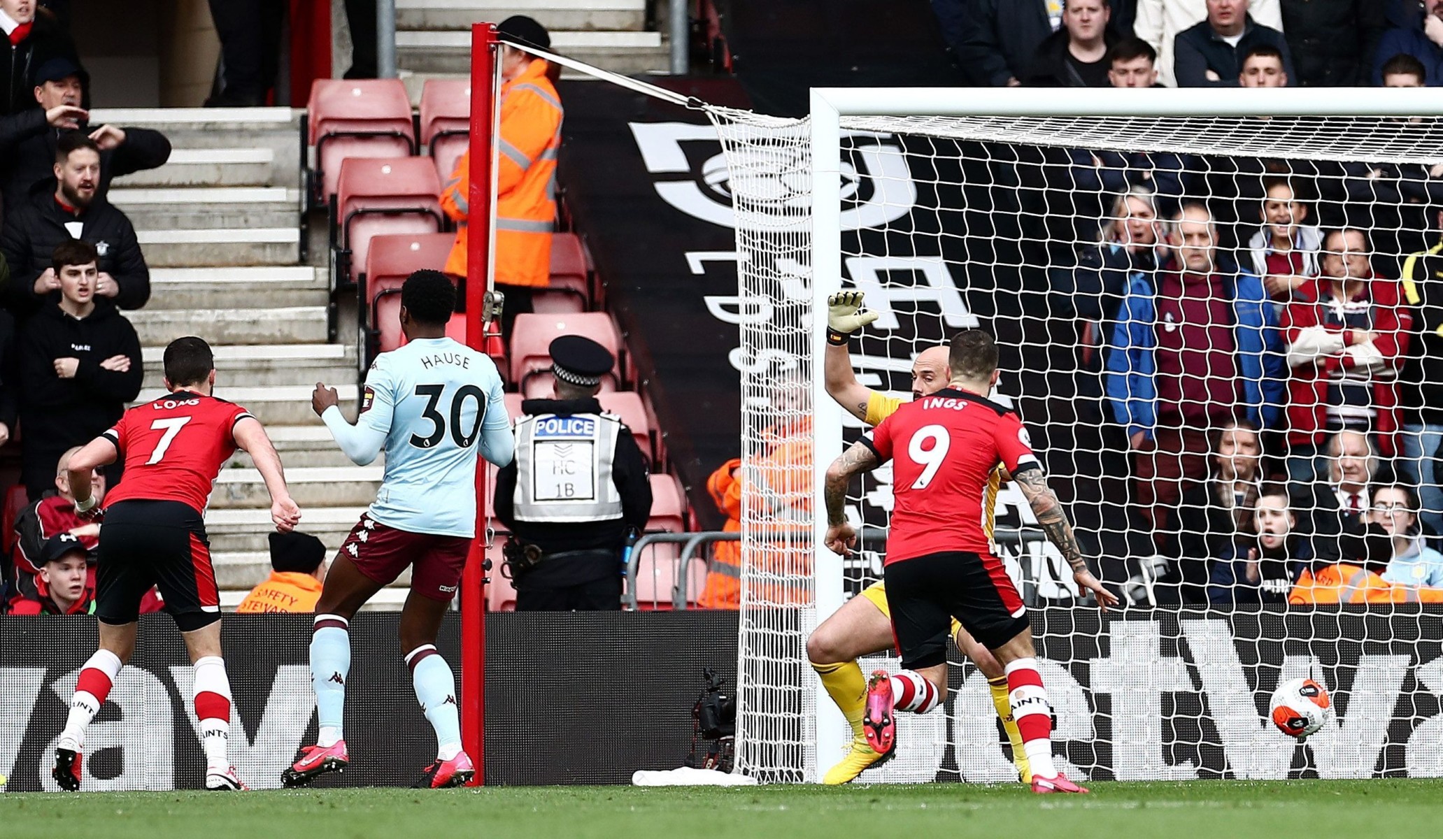 , Shane Long score with his penis for Southampton leaving Aston Villa fans fuming at poor defending