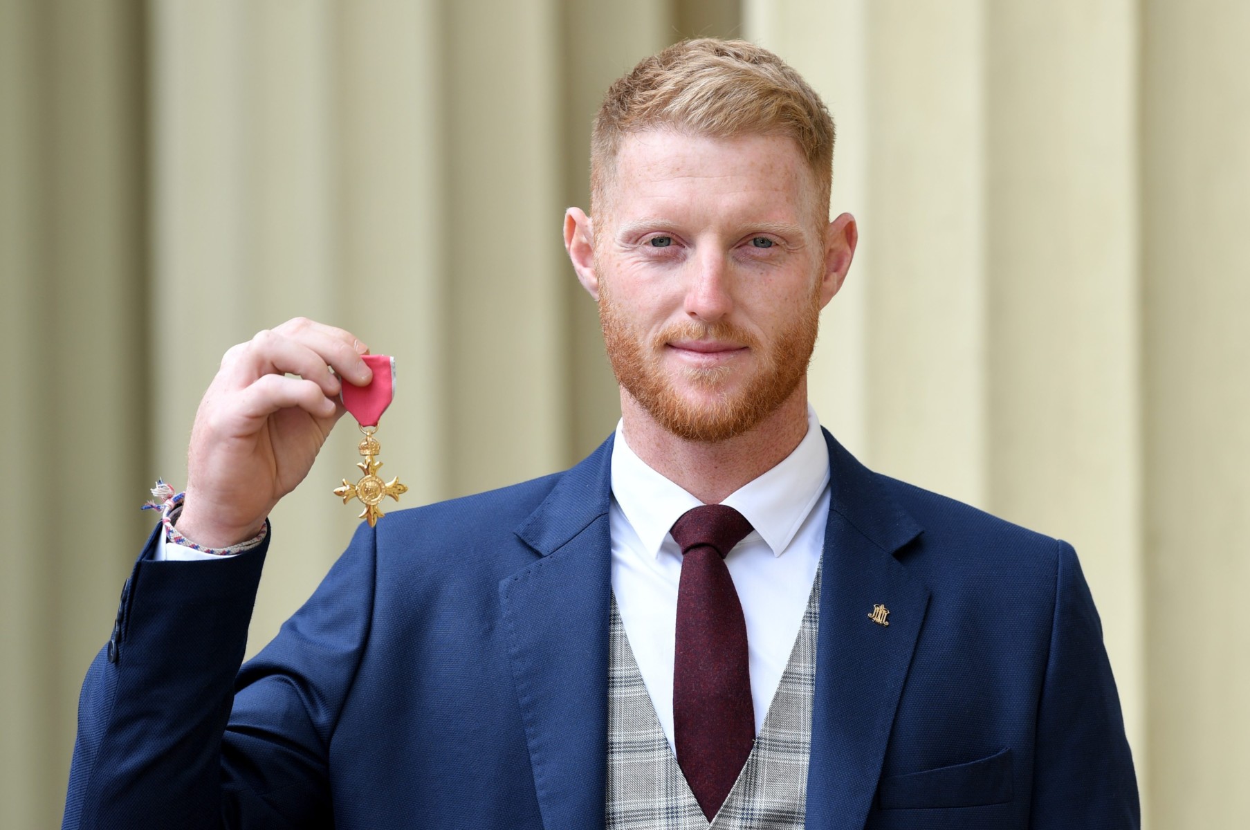 , England star Ben Stokes receives OBE from Prince William at Buckingham Palace for World Cup and Ashes heroics