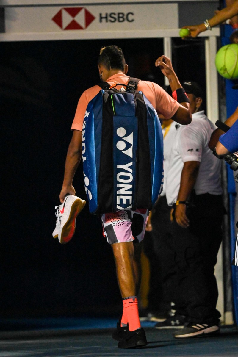 The controversial tennis star admitted he really didn't care about the crowd's reaction