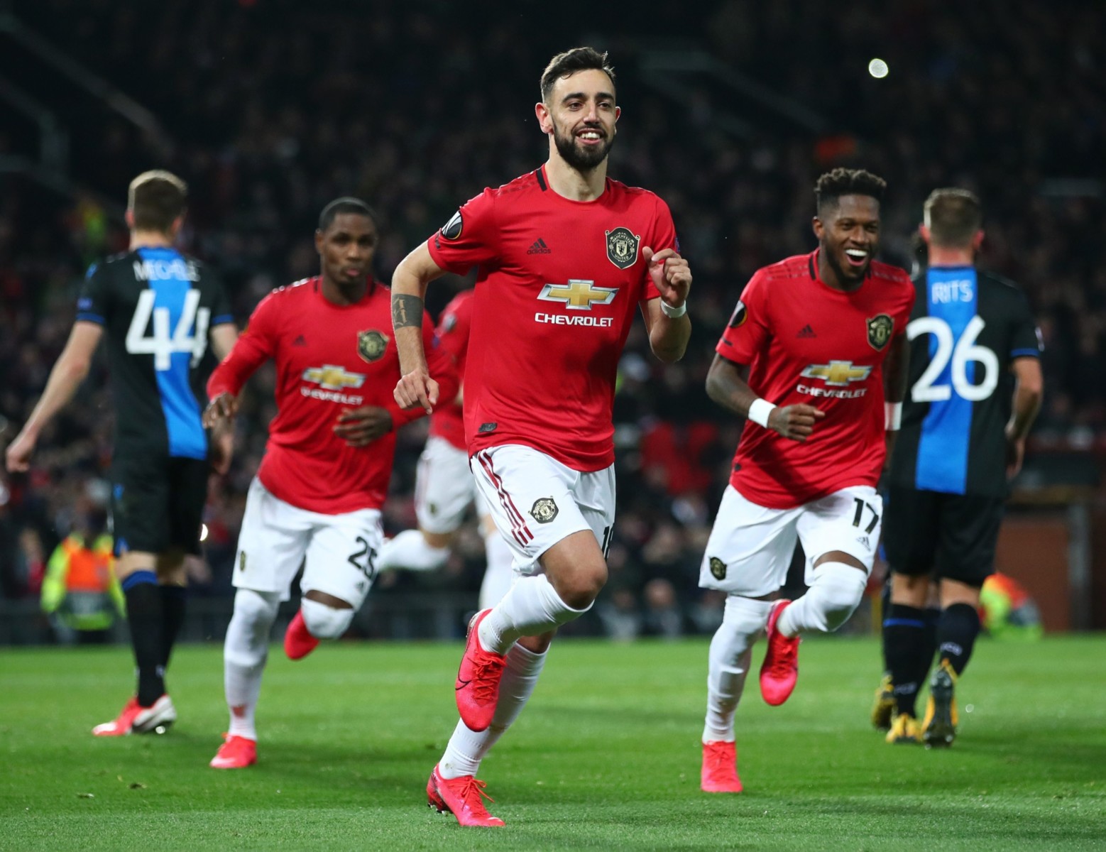 , Man Utd staff love Bruno Fernandes after he defied orders to go to changing room so he could see end of win over Brugge