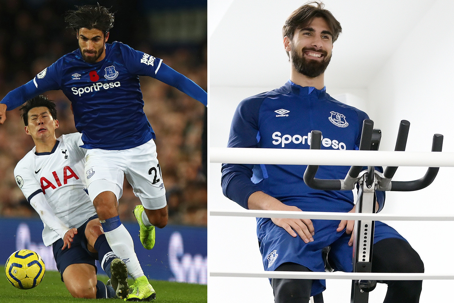 , Andre Gomes on his career-threatening injury and reveals it happened in front of young niece