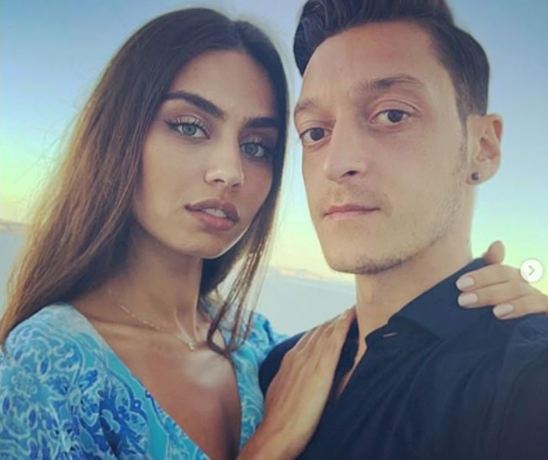 , Mesut Ozil missing for Arsenal as wife gives birth to first child just six months after horrific knife attack