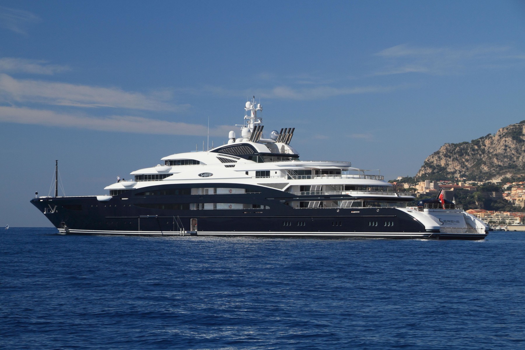 The Serene yacht owned by bin Salman is worth £380m