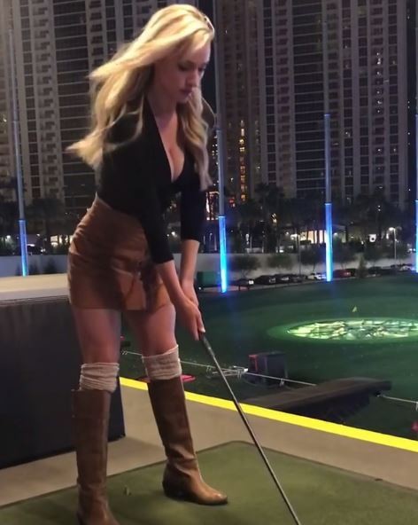 Golf star Paige Spiranac opens up on naked leaked photo 