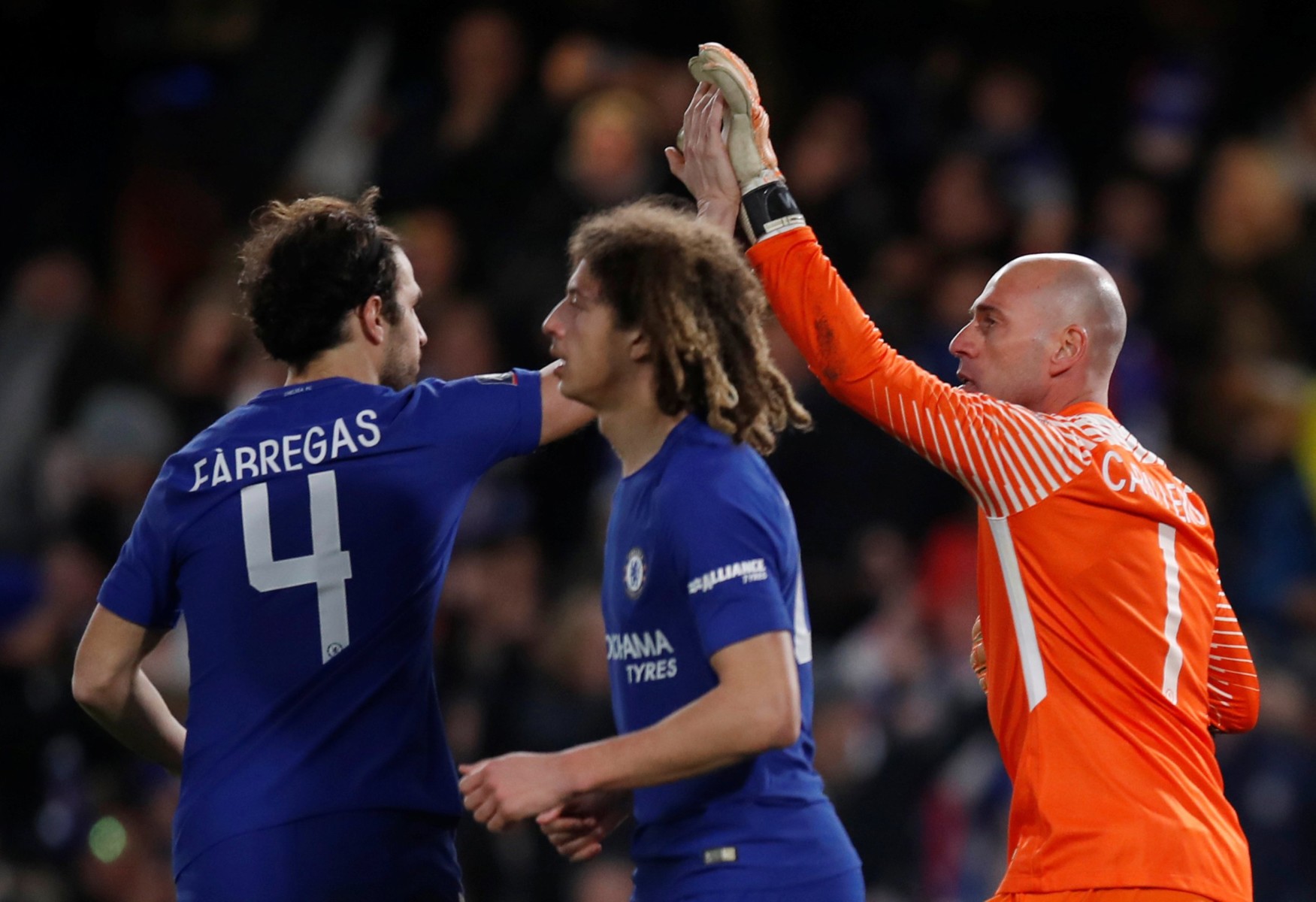 Fabregas took to Twitter to tell a hilarious story about Willy Caballero